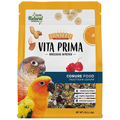 Sunseed Vita Prima - Conure Food - 3 lb - Pack of 6  