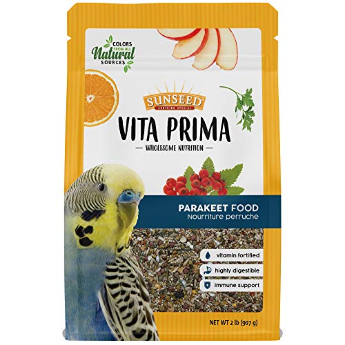 Sunseed Vita Prima - Parakeet Food - 2 lb - Pack of 6  