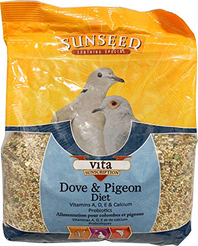 Sunseed Vita Sunscription Dove & Pigeon Diet - 5 lb - Pack of 6  