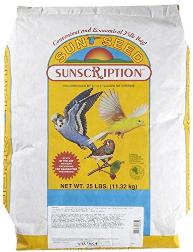 Sunseed Vita Sunscription Finch Diet - 25 lb  