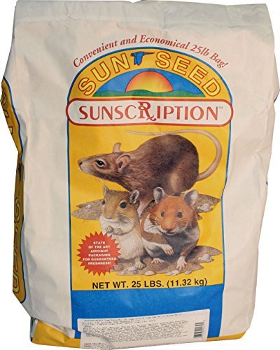 Sunseed Vita Sunscription Hamster & Gerbil Diet - 25 lb  