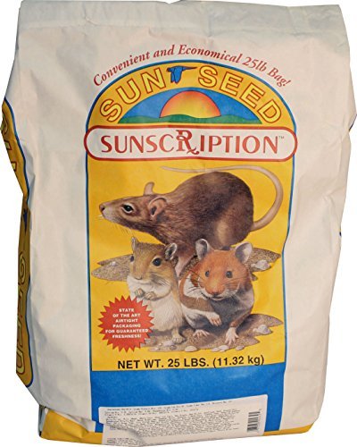 Sunseed Vita Sunscription Hamster & Gerbil Diet - 25 lb
