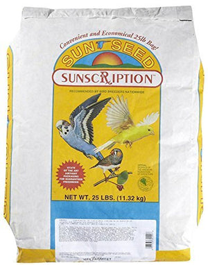 Sunseed Vita Sunscription Parakeet Diet - 25 lb