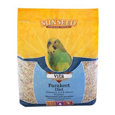 Sunseed Vita Sunscription Parakeet Diet - 5 lb - Pack of 6  