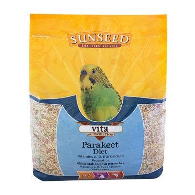 Sunseed Vita Sunscription Parakeet Diet - 5 lb - Pack of 6