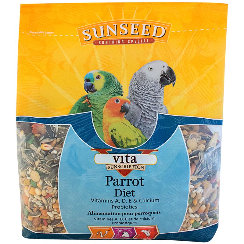 Sunseed Vita Sunscription Parrot Diet - 25 lb  