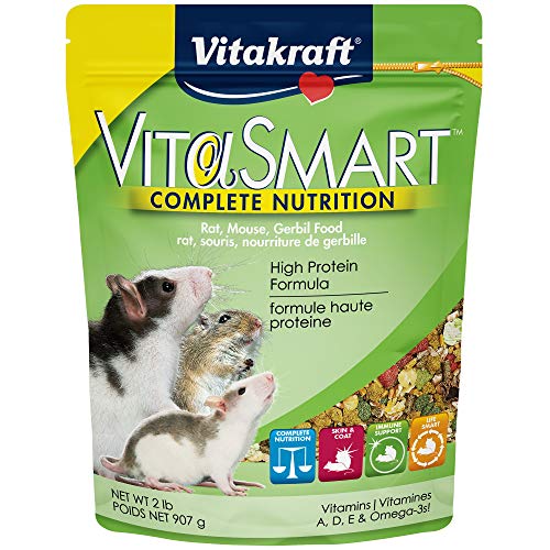 Sunseed Vita Sunscription Rat & Mouse Diet - 2 lb - Pack of 6