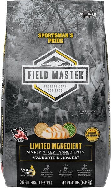 Sunshine Mills Sportsman's Pride Field Master Limited Ingredient Dry Dog Food - 40 Lbs  