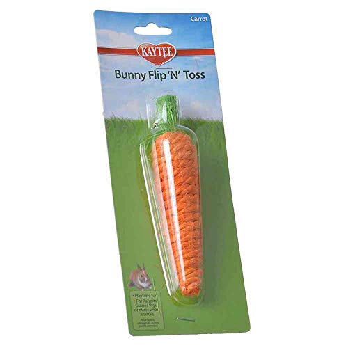 Super Pet Bunny Flip N' Toss Toy - Carrot