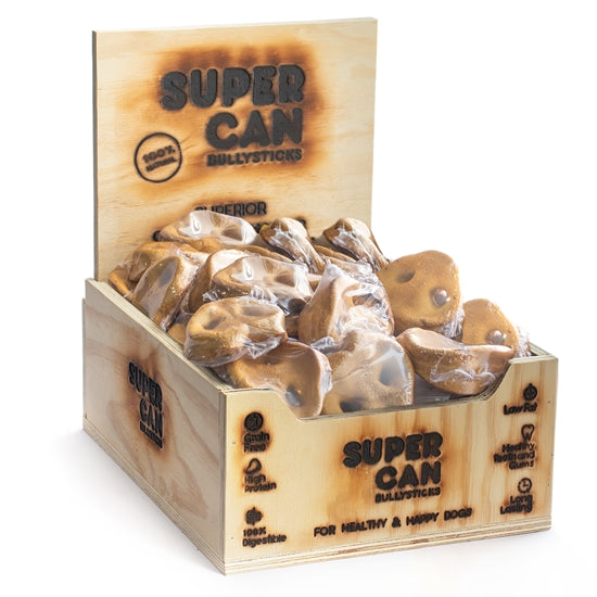 Supercan Pork Snouts Natural Dog Treats - 50 Count  