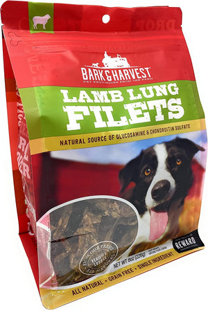 Superior Farms Lamb Lung Freeze-Dried Natural Dog Chews - 8 lbs