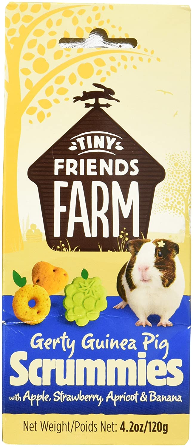 Supreme Pet Foods Tiny Friends Farm Gerty Guinea Pig Scrummies Small Animal Treats - 4.2 oz  