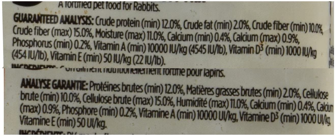 Supreme Pet Foods Tiny Friends Russel Rabbit Small Animal Food - 2 lb Bag  