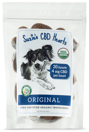 Suzie's CBD Treats Original 4mg 5pk treat Dog Biscuits - 2 oz Bag