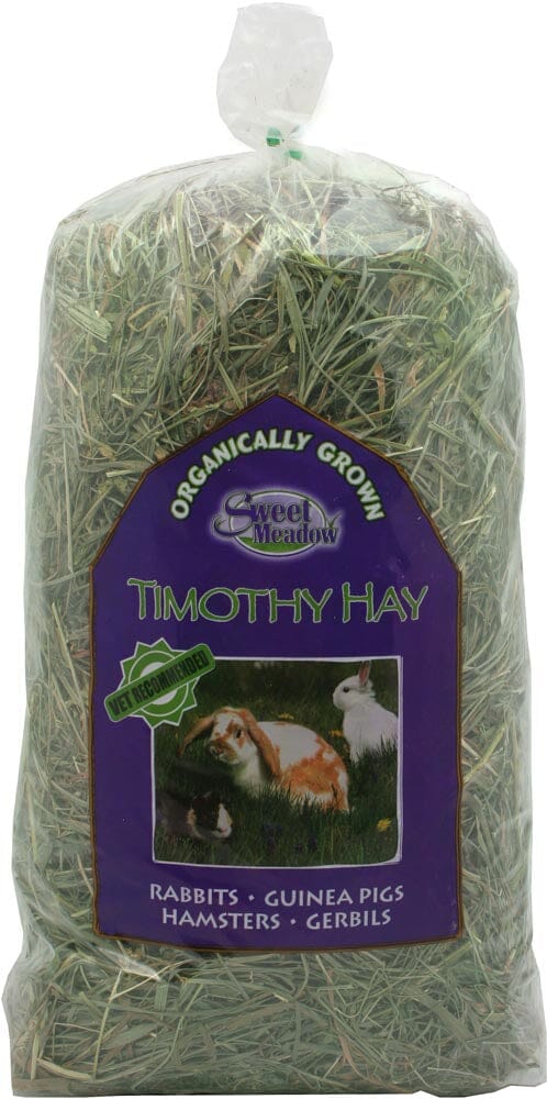 Sweet Meadow Farm 2nd Cut Organic Timothy Hay for Small Animals - 20 Oz