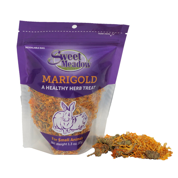 Sweet Meadow Farm Marigold Healthy Herb Small Animal Treat - 1.3 Oz