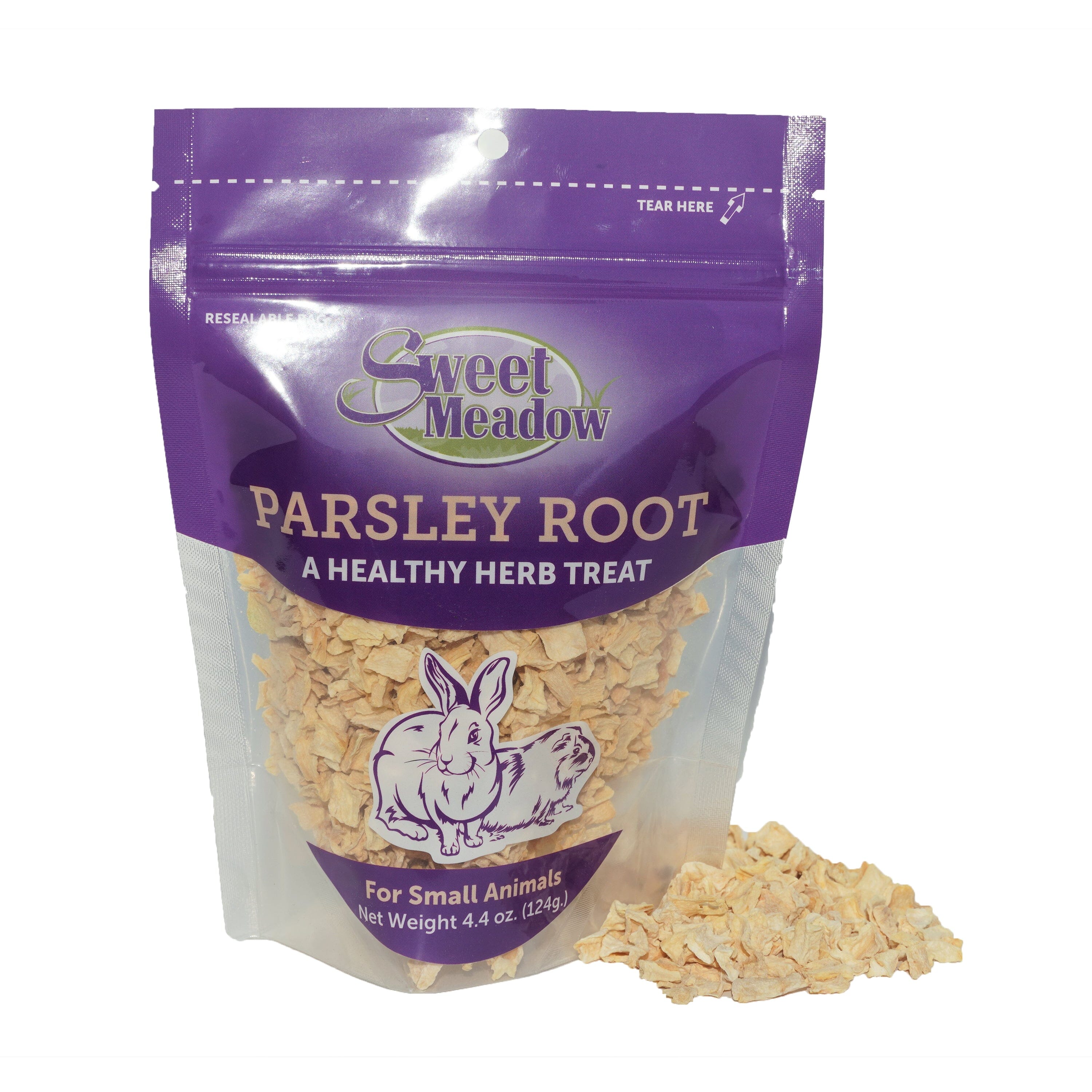 Sweet Meadow Farm Parsley Root Healthy Herb Small Animal Treat - 1.3 Oz  