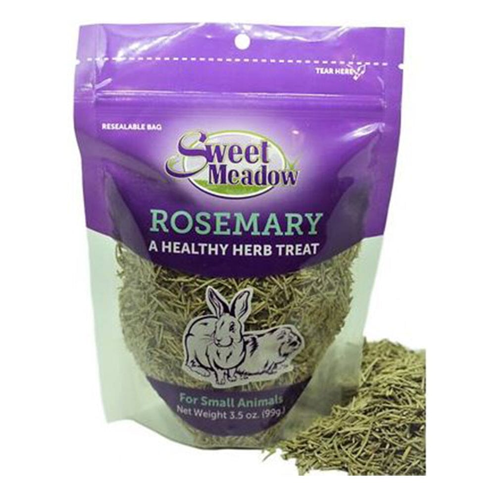 Sweet Meadow Farm Rosemary Healthy Herb Small Animal Treat - 3.3 Oz  