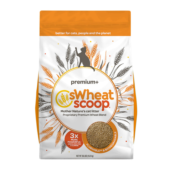 Swheat Scoop Premium + Wheat Cat Litter - 10 lb Bag