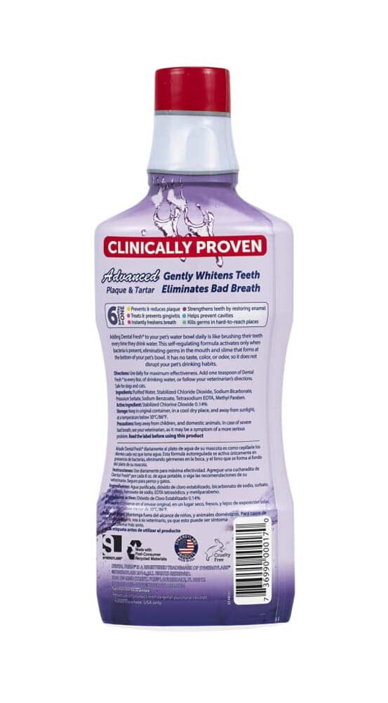 Synergy Labs Advanced Plaque and Tartar Liquid for Dogs - 17 fl Oz  