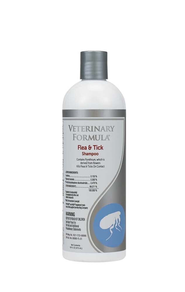 Synergy Labs Flea and Tick Shampoo for Dogs - 16 fl Oz  