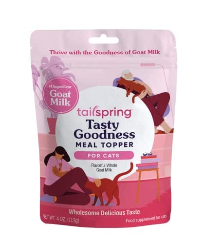 Tailspring Meal Topper Cat Tasty Goodness Pouch Cat Supplements - 4 Oz  