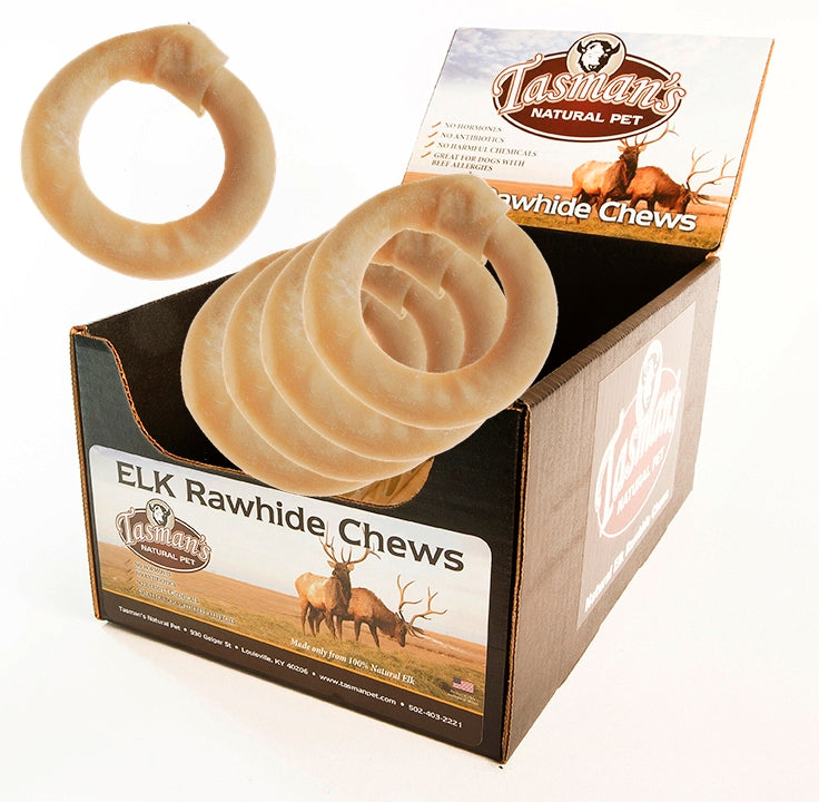 Tasman's Natural Pet Elk Rawhide 5