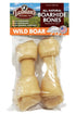 Tasman's Natural Pet Rawhide 6" - 7" Wild Boar Medium Bones Dog Natural Chews - 2 - Pack  