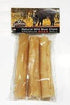 Tasman's Natural Pet Rawhide 6" Wild Boar Medium Rolls Dog Natural Chews - 3 - Pack  