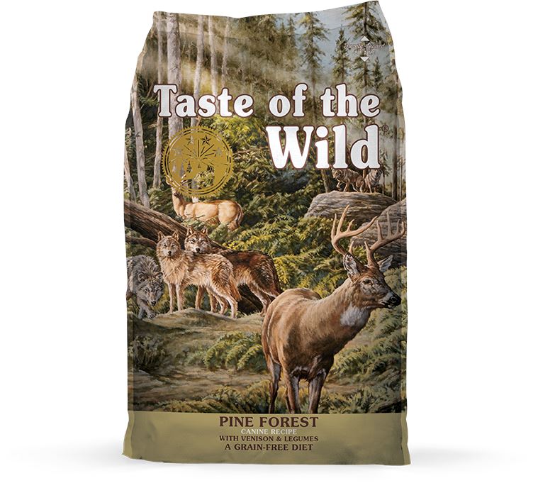 Taste Of The Wild Grain Free Pine Forest Recipe Dry Dog Food  