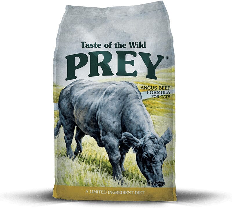 Taste Of The Wild Grain Free Prey Limited Ingredient Angus Beef Dry Cat Food  