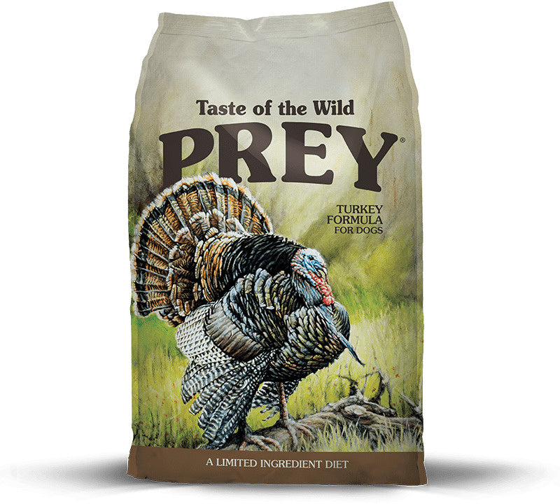 Taste Of The Wild Grain Free Prey Limited Ingredient Turkey Dry Dog Food  
