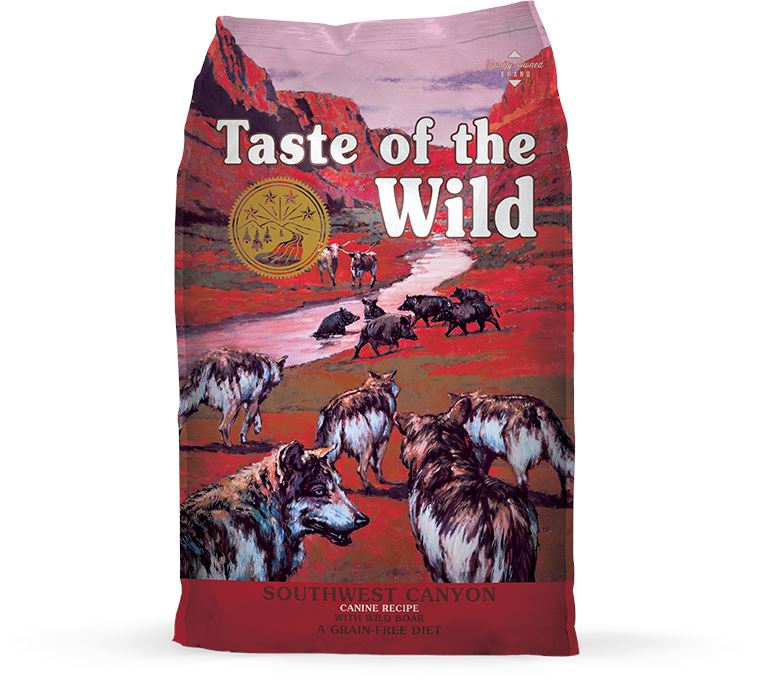 Taste Of The Wild Grain Free Southwest Canyon with Wild Boar Dry Dog Food  