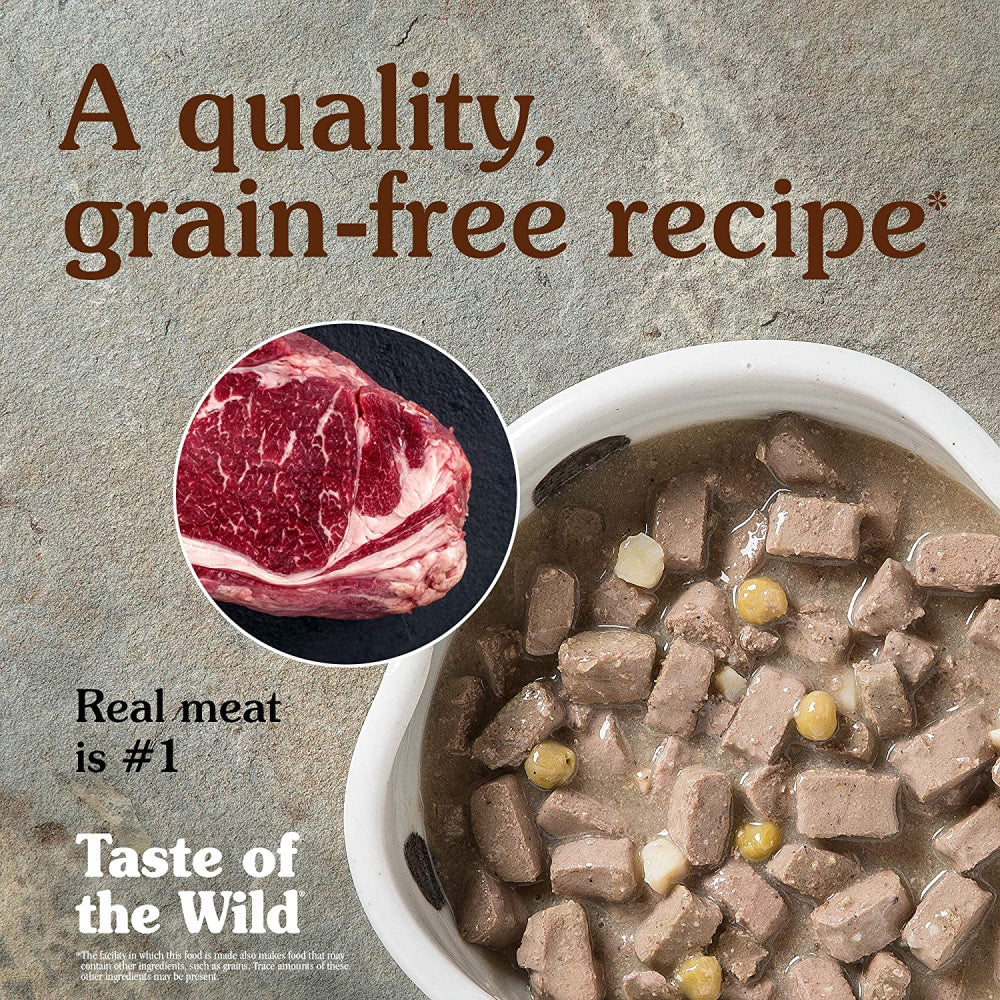 Taste Of The Wild High Prairie Canned Dog Food  