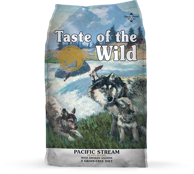 Taste Of The Wild Pacific Stream Smoked Salmon Puppy Dry Food  