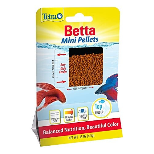 Tetra Betta Fish Floating Pellets - Mini - .15 Oz  