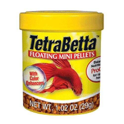 Tetra Betta Fish Floating Pellets - Small - 1.02 Oz