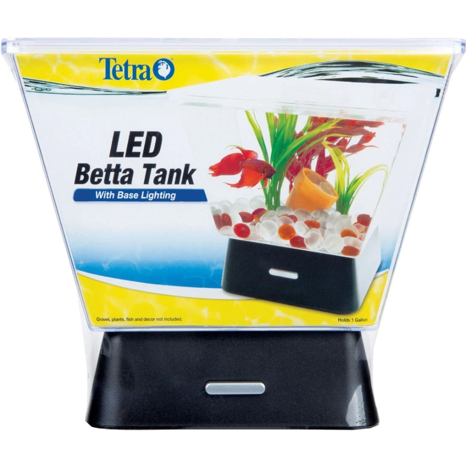 Tetra Betta LED Tank Desktop Aquarium - 1 Gal  