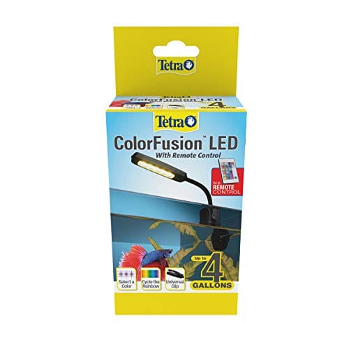 Tetra Colorfusion Desktop LED with Remote Aquarium LED Light Fixture  