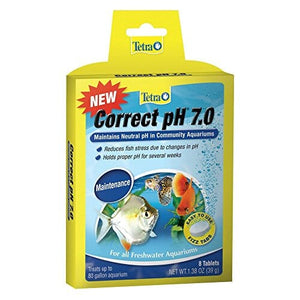 Tetra Correct PH Tablets PH Control Aquarium Water Conditioner - 8 Count