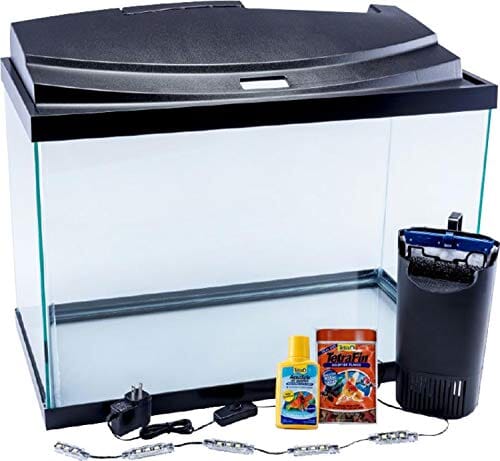 Tetra Goldfish LED Aquarium Kit Aquatics Starter Kits - 20 Gal - 24 X 12 X 16  