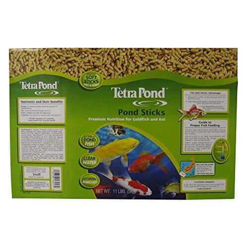 Tetra Pond Floating Pond Sticks Fish Food Pond Sticks - 11 Lb  