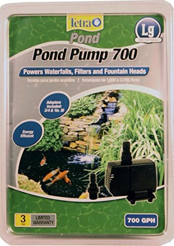 Tetra Pond Water Garden Pump - 700 GPH – Pet Life