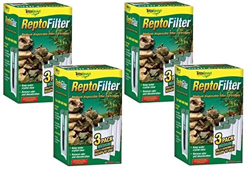 Tetra Reptofilter Cartridges Reptile Filter Media - Medium - 3 Pack