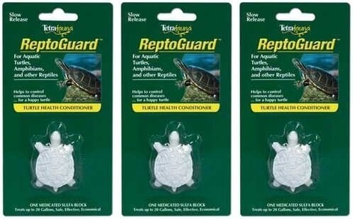 Tetra Reptoguard Turtle Health Conditioner Block Reptile Medication - 1 Count