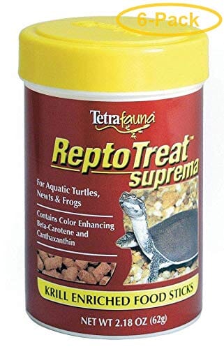 Tetra ReptoMin Floating Food Sticks for Aquatic Turtles, Newts and