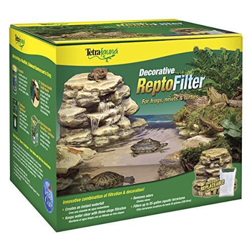 Tetra River Rock Decorative Reptofilter Reptile Filters - Up To 55 Gal  
