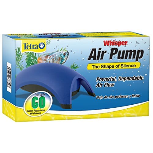 Tetra Whisper Aquarium Air Pump - Blue - Up To 60 Gal