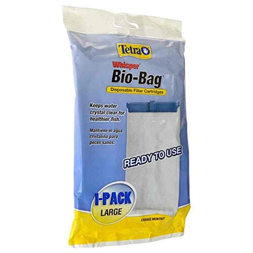 Tetra Whisper Assembled Bio-Bag Filter Cartridge Aquarium Filter Insert - Large - 1 Pack