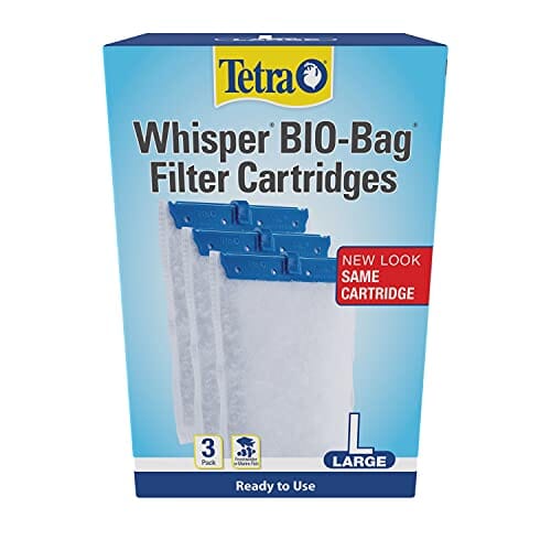 Tetra Whisper Assembled Bio-Bag Filter Cartridge Aquarium Filter Insert - Large - 3 Pack  